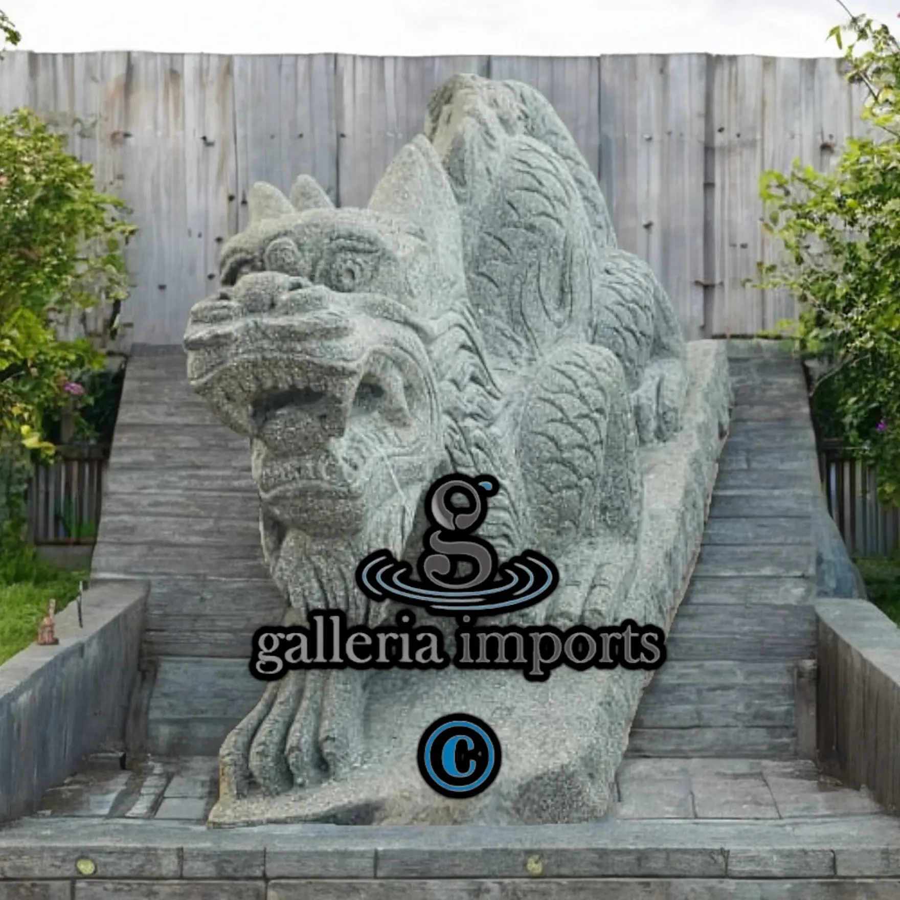 Dragon Statue Pair