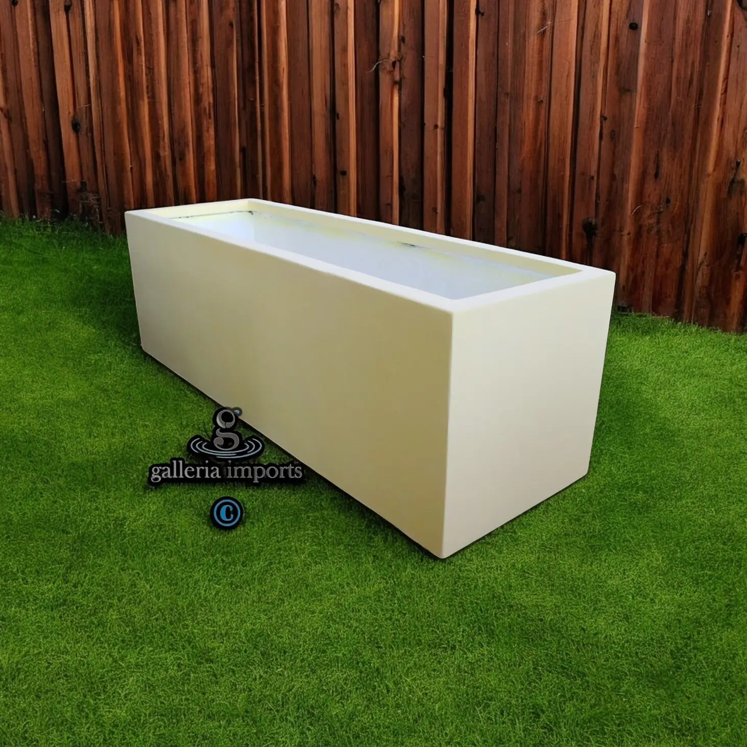 Grc Plain Pot 200l X 50w X 80h