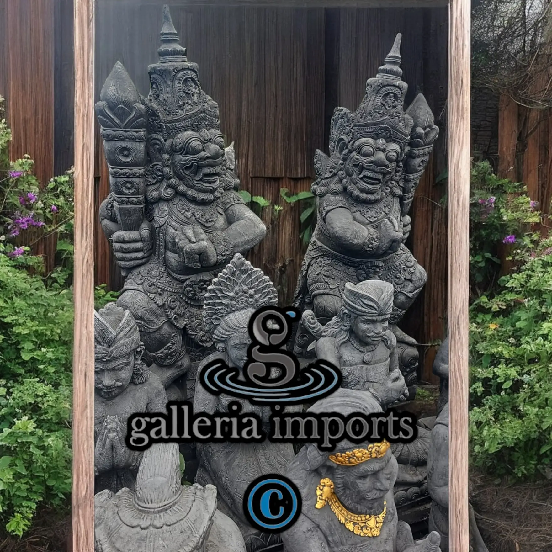 Pair Guardian Statues 150cm | 59" H