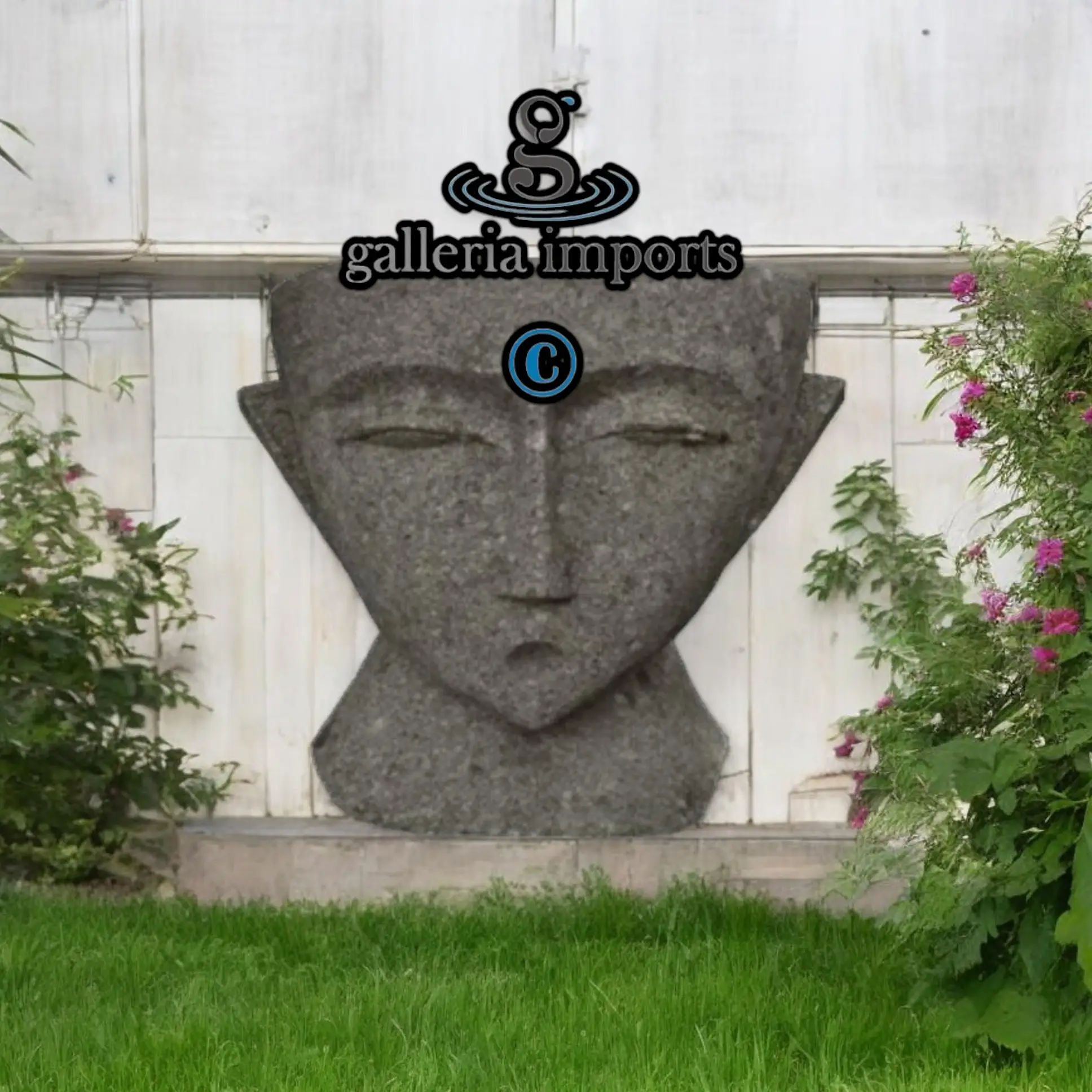 Primitif Head Statue 60cm | 24" H