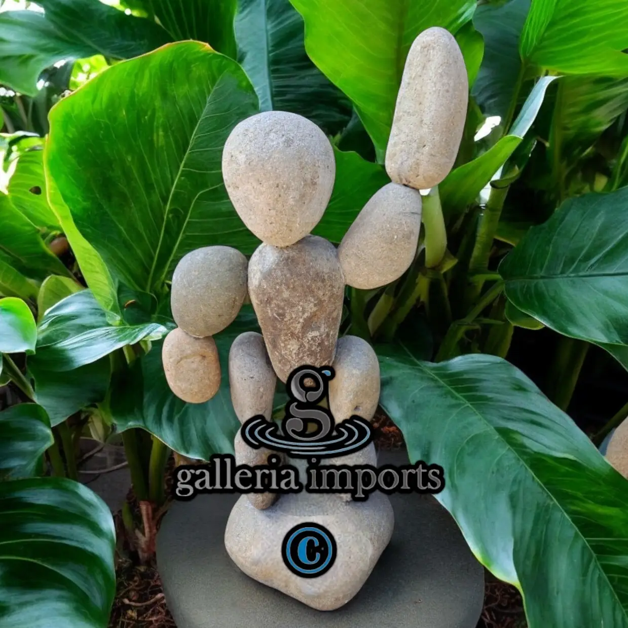 Riverstone Man Statue 60cm | 24" H