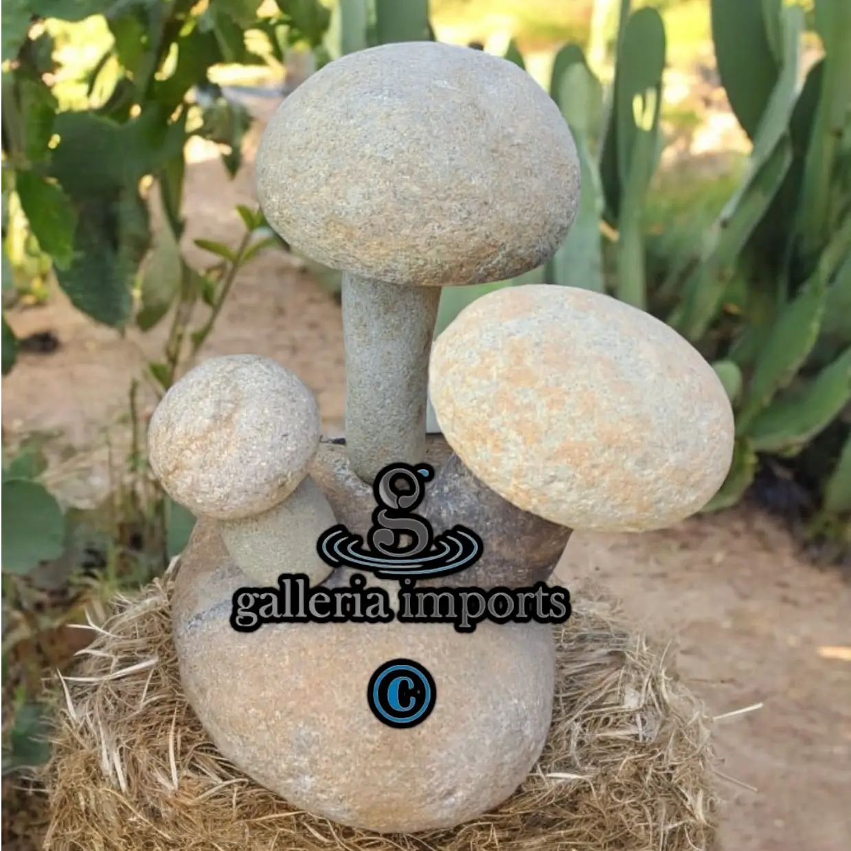 Riverstone Mushroom 50cm | 20" H