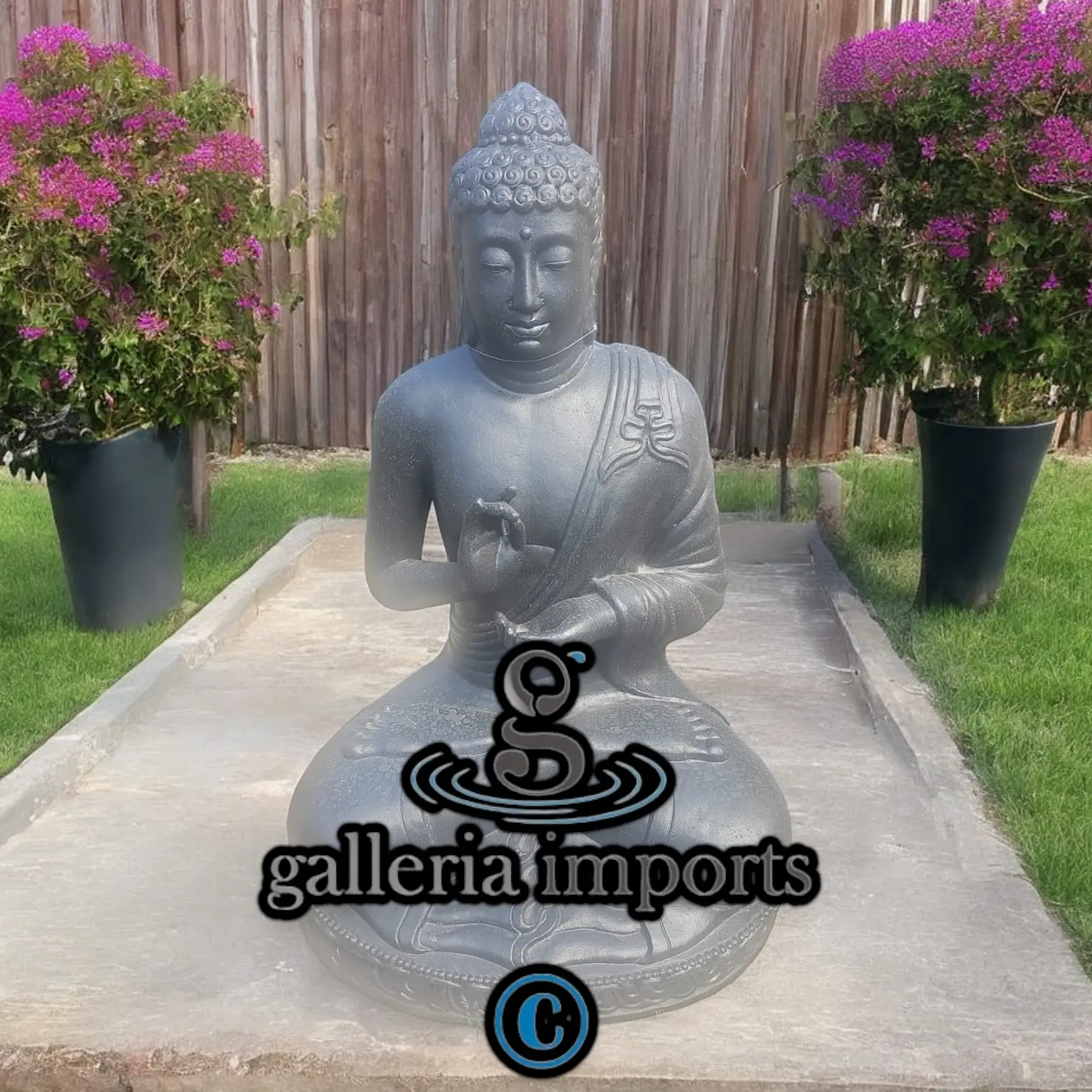 Sitting Buddha Lightweight 150cm | 59" H