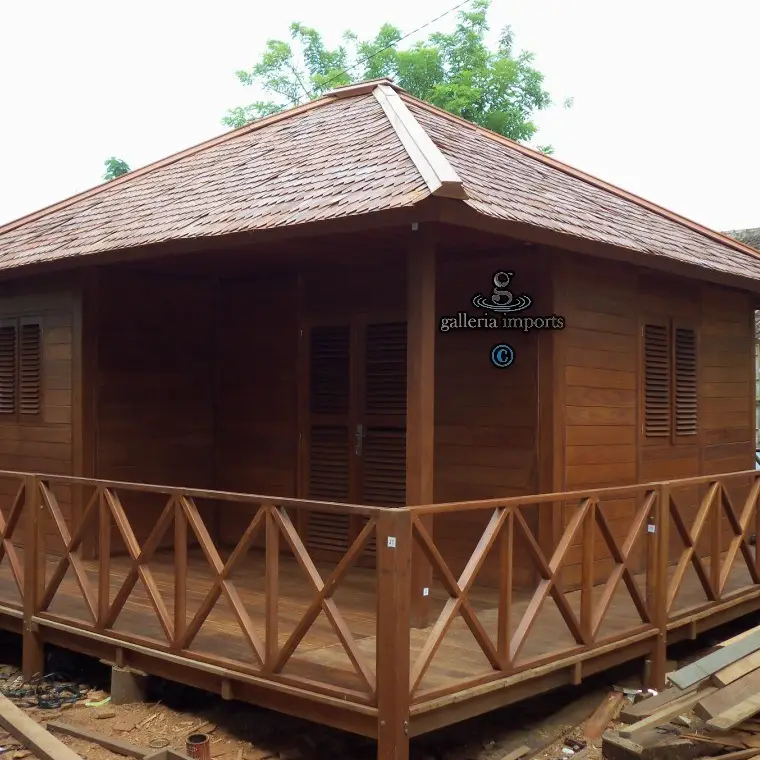 Wooden House Bengkirai 5,5x5meters