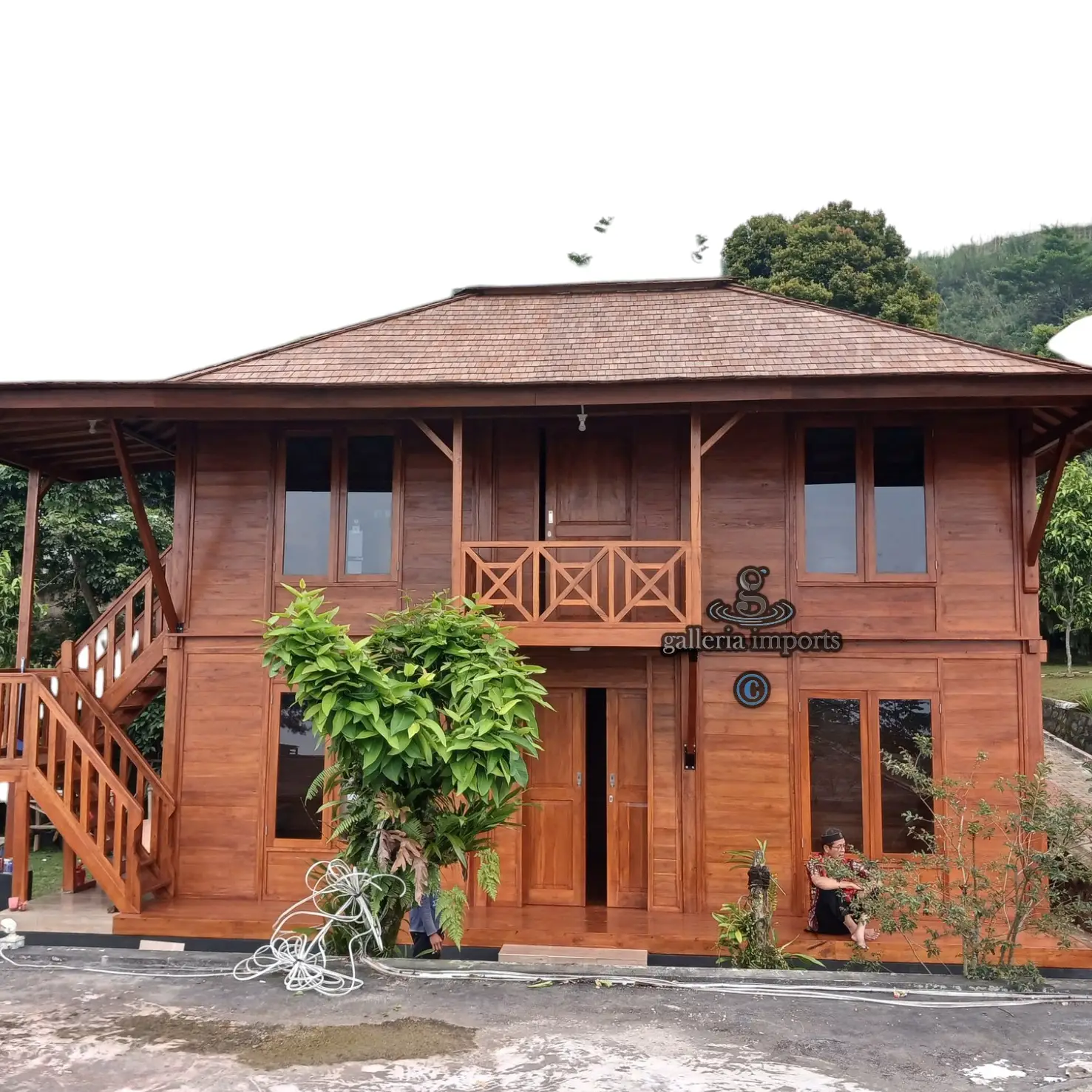 Wooden House Bengkirai 8.5x5.5meters